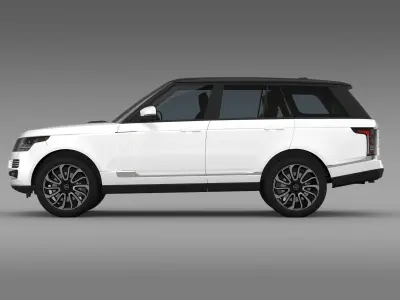 Range Rover Autobiography V8 L405 3D model