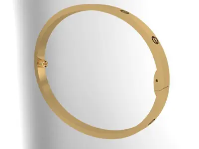 love bracelet 3D print model