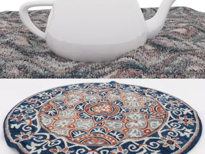 Rugs No 1054 Low-poly 3D model