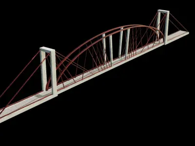 Bridge 3D model 3D model