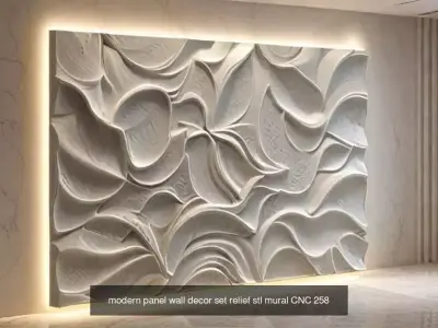 Premium 3D Panels CNC Print Ready Vol 7 3D Model Collection