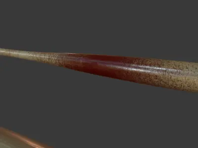 Baseball Bat Free low-poly 3D model