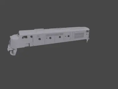 NSWGR 421 Class N Scale Locomotive 3D print model