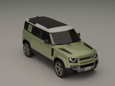 Land Rover Defender 110 3D model