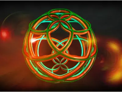 Sphere  design Free 3D model