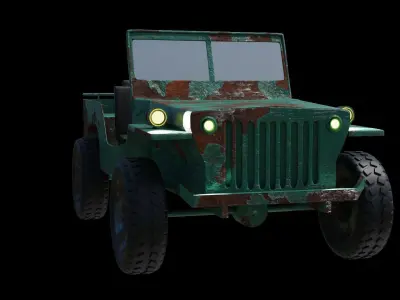 Jeep Willys 3D model