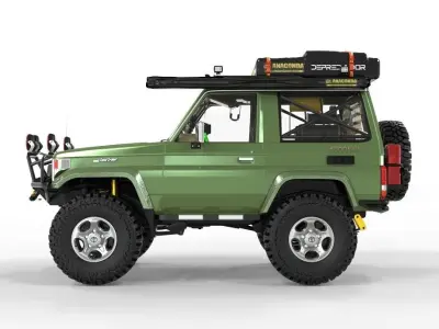 Generic Land cruiser series 76 2007 Full Accessories 3D model