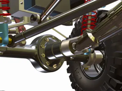 CONCEITO CHASSI Low-poly 3D model