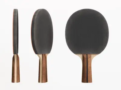 Table Tennis Paddle 3D model
