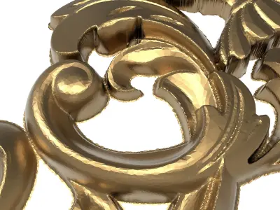  decorative pattern ready for 3D printing 3D model 226
