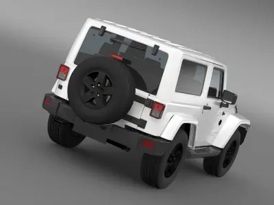 Jeep Wrangler Arctic 2012 3D model