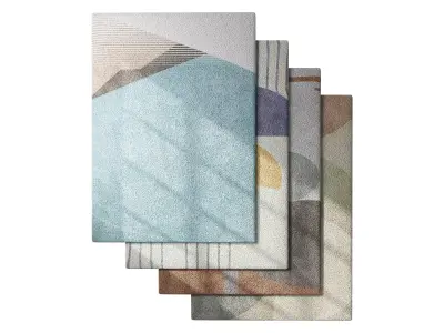 Carpet set 66 3D model