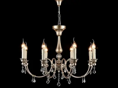Chandelier Francis RC141-PL-08-G Maytoni Classic Free 3D model