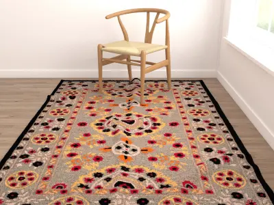 Rugs No 432 Low-poly 3D model
