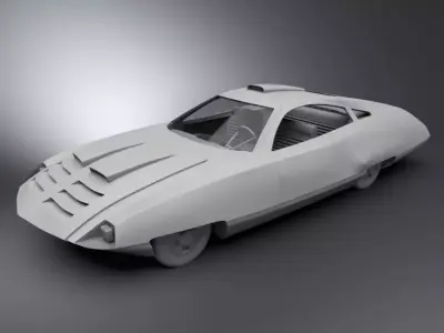 Ed Strakers Car Scale model 3D print model