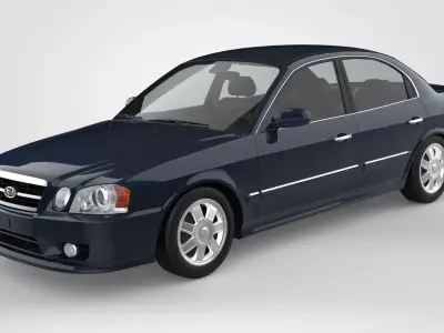 Kia Optima 2003-2004 3D model