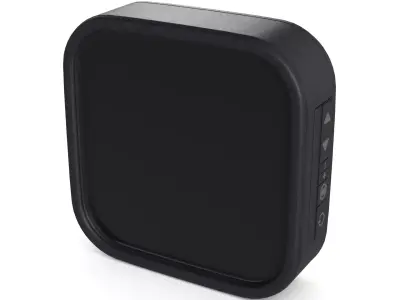 External GPS Low-poly 3D model