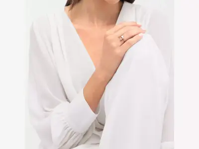 BOUCHERON - DIVAS DREAM - SEMI PAVED WITH STONE 3D print model