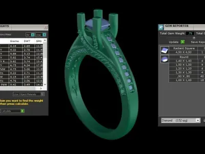 ring code 211 3D print model