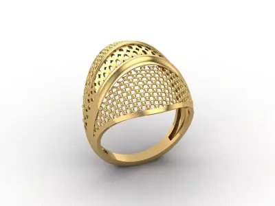 Plain Ring Women Ready STL 3DM Models Womens Rings 3D models 3D print model 26