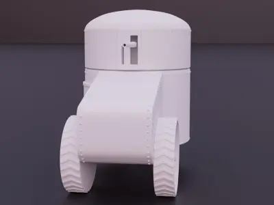 Aubriot Gabet WW1 Tank 3D print model