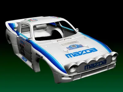 Mazda RX-7 3D print model