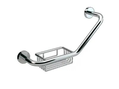 Handle  Bath Handle Eco 40cm Dirsekli Sungerlikli 3D model