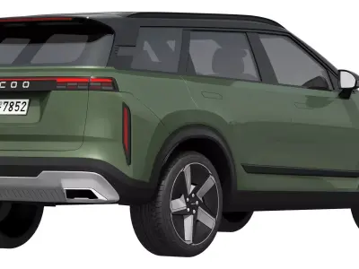 Jaecoo 7 2025 3D model