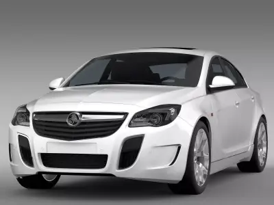 Holden Insignia VXR 2016 3D model