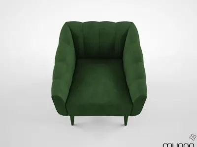 Munna Houston armchair 3D model