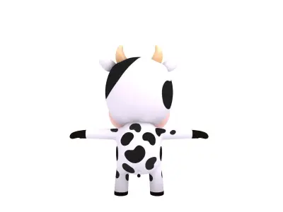 Little Cow 3D model