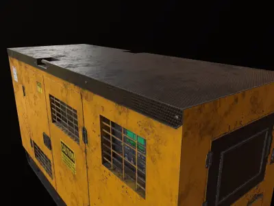 Generator 1 Low-poly 3D model