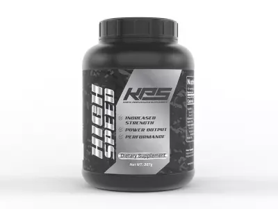 Protein Powder 3D model 25