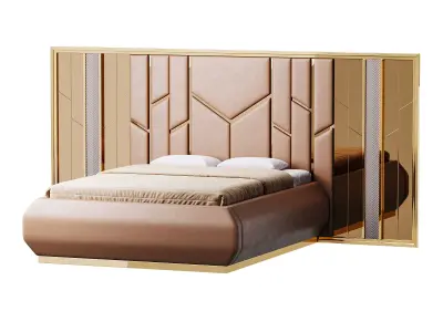 Modena Luxury Bed Room 3D model