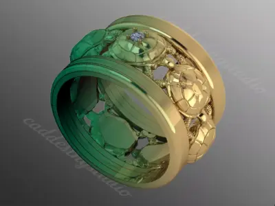 Ring od352 3D print model