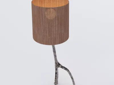 Lamp made to look like a Giraffe 3D model