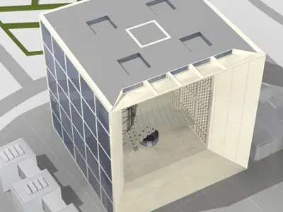 Paris Arche 3D model