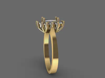 Engagment ring  3D model