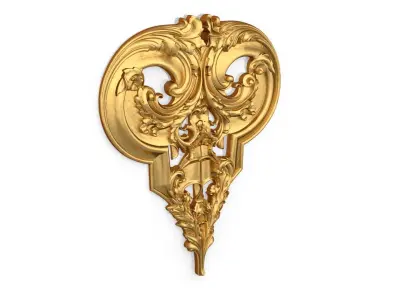 Classic decor ornament 135  3D model