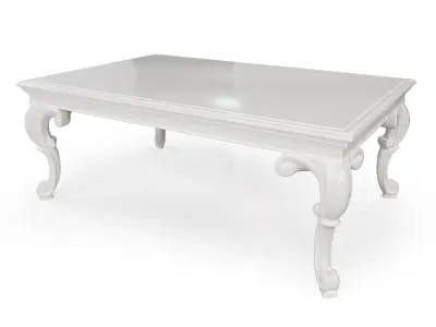 Calamandrei Chianini Coffee Table in Luxury paint finish 3D model