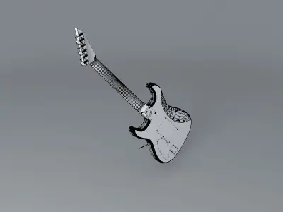 ESP KH-2 guitar Free 3D model