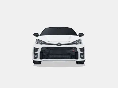 Toyota GR Yaris 2021 Low-poly 3D model