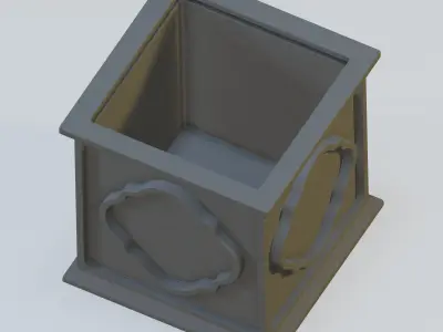Garden urn planter47 3D model