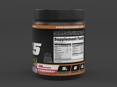 Protein Powder 3D model 168