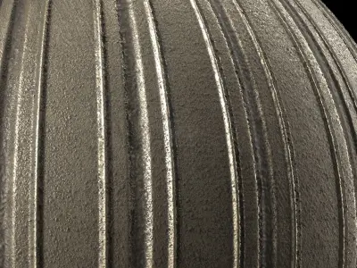 Metal Materials 65- Metal panels By Painting - Pbr 4k Seamless Texture