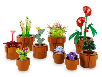 TwindBricks3D - 10329 Tiny Plants 3D print model