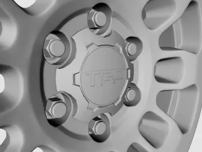 Wheel  TRD for Toyota Tacoma  3D model