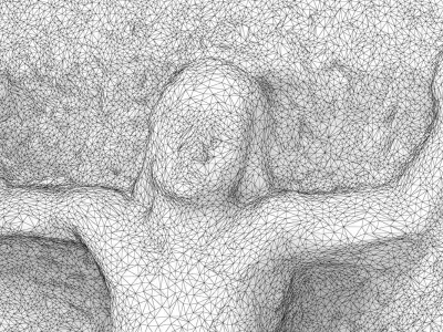 Jesus Statue 3D model