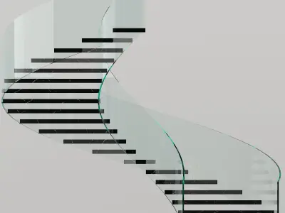 spiral STAIR NO24 A 3D model