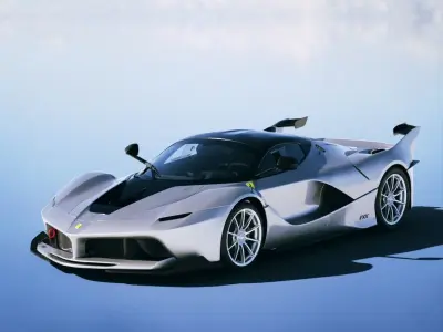 Ferrari FXX K 2015 Low-poly 3D model